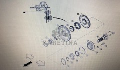 CLAAS 00 1146 594 0/Claas koło/Claas Arion 510 600 Hexa