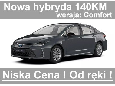 Toyota Corolla XII 140KM Sedan Comfort Kamera 140KM Hybryda Super Niska Cena Od ręki-1