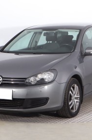 Volkswagen Golf VI , Salon Polska, Klimatronic, Tempomat, Parktronic,-2