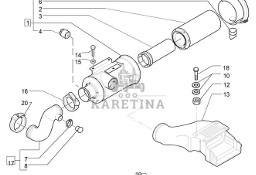 New Holland T6010 Pokrywa 87301829
