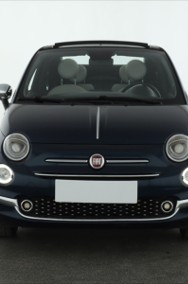 Fiat 500 500C , Salon Polska, VAT 23%, Skóra, Klimatronic, Tempomat,-2