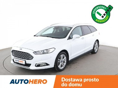 Ford Mondeo VIII Hak holowniczy, podgrewane fotele przód/tył, bluetooth, klimatyzacja-1