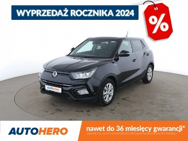 Ssangyong Tivoli I klima auto, półskóra, kamera i czujniki parkowania, multifunkcja-1