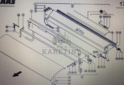 CLAAS 00 0736 584 0/Claas Lexion osłona /Claas Lexion 580 560-540 460-440 770-760 670-640