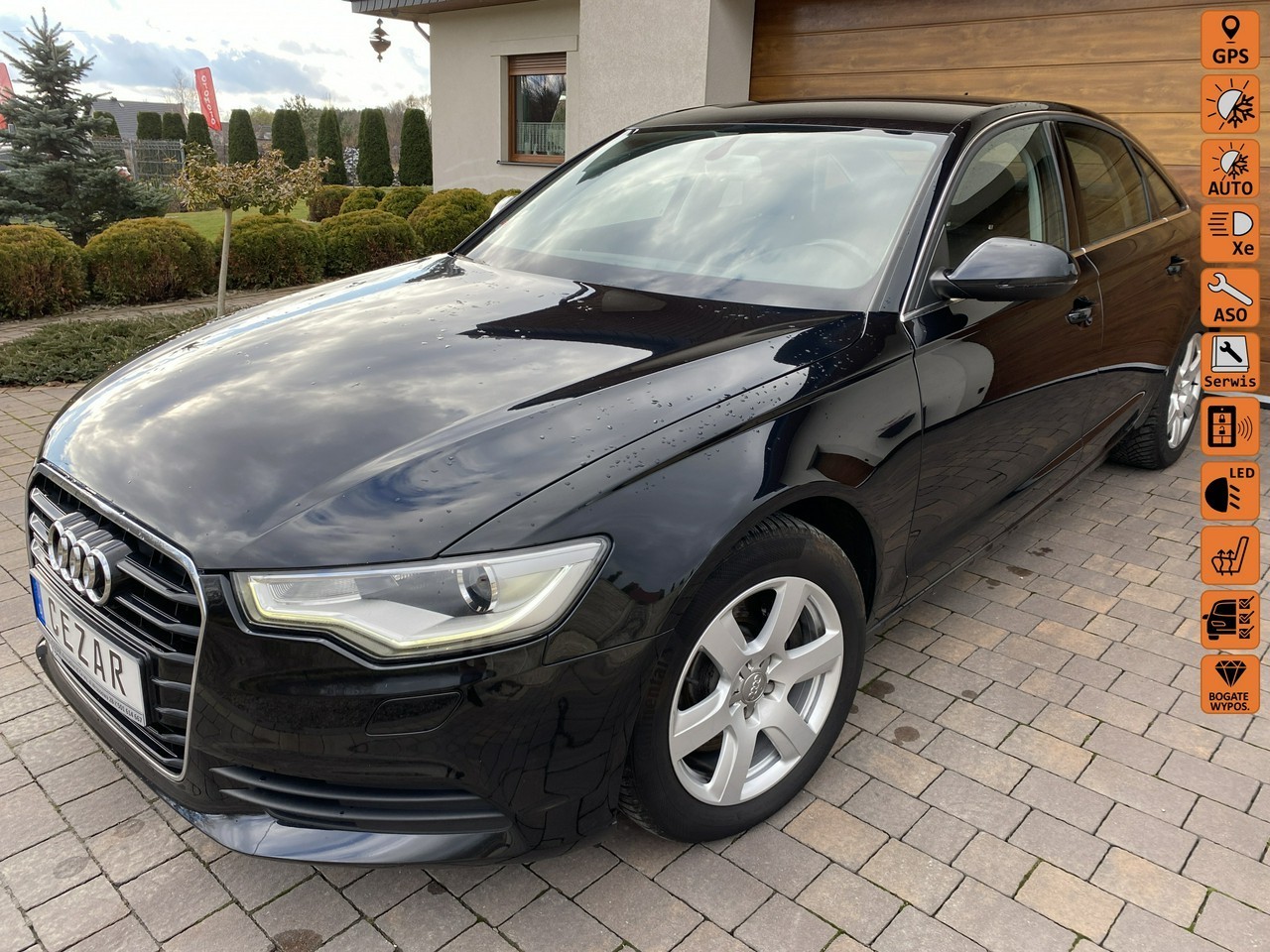 Audi A6 IV (C7) 3.0 tdi 245KM quattro z Niemiec bezwypadkowa sedan zadbana ledy xeno