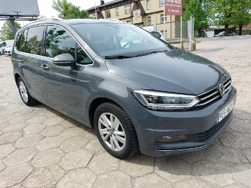 Volkswagen Touran III 2,0 TDI 150 KM Automat Kamera Skóra Grzane fotele Zarejestrowany