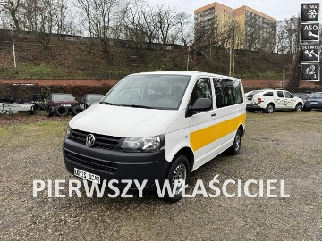 Volkswagen Transporter T5 2.0TDi-140km-Serwisowany-Bezwypadkowy-9-Osobowy-Klima-Tylny Nawiew-H