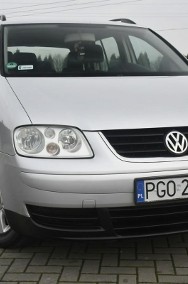 Volkswagen Touran I 2,0tdi DUDKI11 Serwis,Klimatr 2 str.Hak,Tempomat,El.szyby.OKAZJA-2