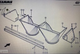 CLAAS 00 0797923 2/Claas ściana boczna prawa/Claas Lexion 580