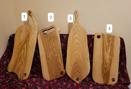 Oryginalne drewniane deski do krojenia, serwowania