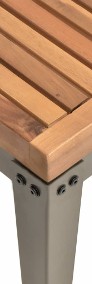 vidaXL Ogrodowy stolik kawowy, 110x55x36 cm, lite drewno akacjowe 46470-4