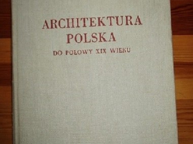 Architektura polska do poł. XIX wieku/architektura/budownictwo-1