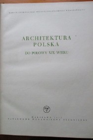 Architektura polska do poł. XIX wieku/architektura/budownictwo-2
