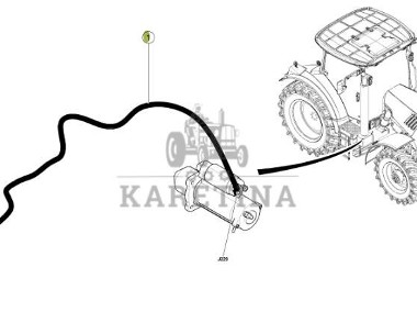 Claas Arion 550-520 650-620 - kabel wiązka elektryczna 0021503053-2