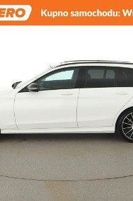 Mercedes-Benz Klasa C W205 C180 Automat AMG Line Panorama Navi Tempomat Grzane Fotele Kamera LE-2