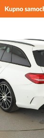 Mercedes-Benz Klasa C W205 C180 Automat AMG Line Panorama Navi Tempomat Grzane Fotele Kamera LE-4