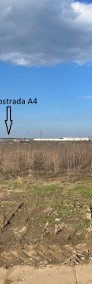 Działka/Inwestycja z projektem i pozwoleniem na budowę! Zjazd  A4 w Targowisku-3