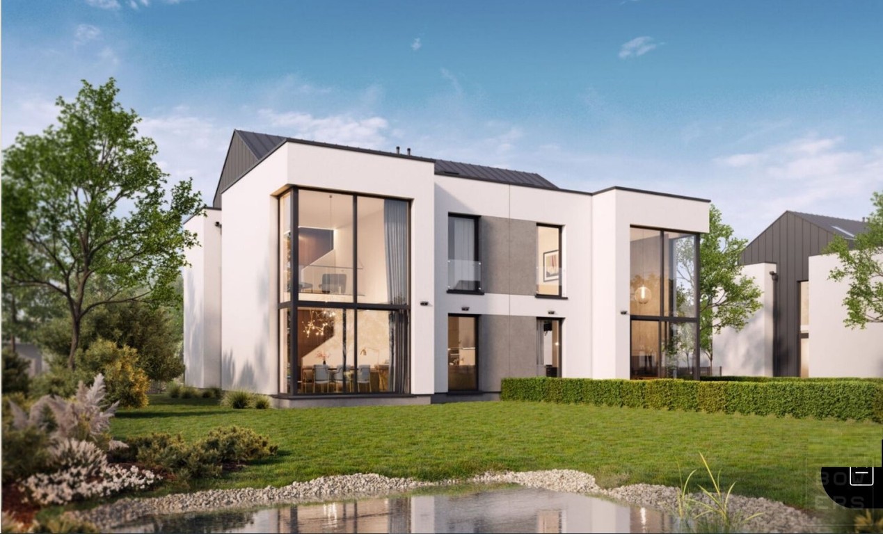 Prestiżowy adres | Nowoczesna willa miejska na Zawadach | Ogród 422m