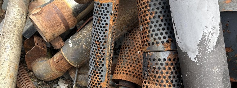 New Holland TM130 TM175 TM190 - tłumik wydech 82022974-1