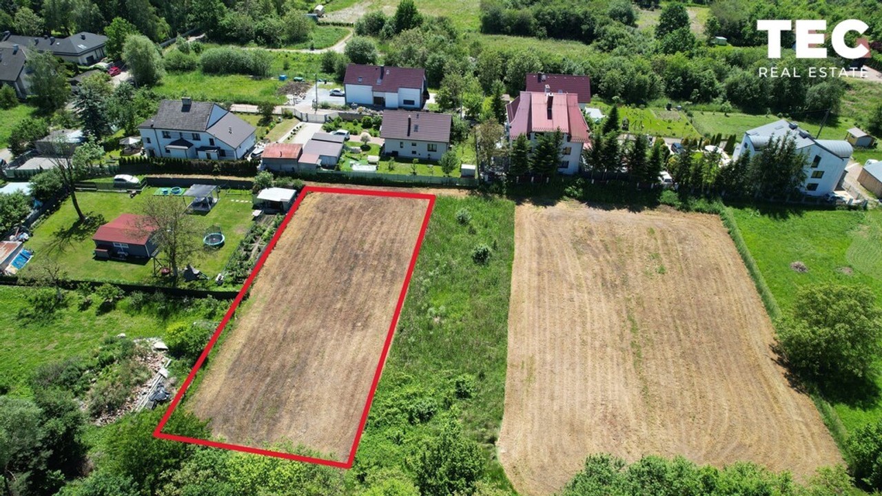 Płaskie urokliwe działki w Swoszowicach 12ar. - Widok 3