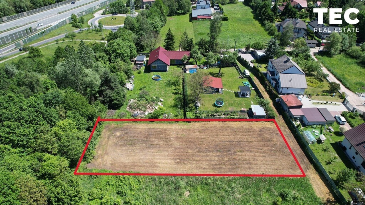 Płaskie urokliwe działki w Swoszowicach 12ar. - Widok 4