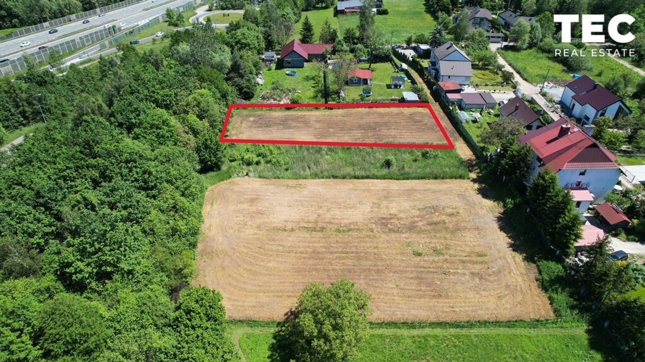 Płaskie urokliwe działki w Swoszowicach 12ar. - Widok 5