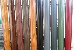Sztachety metalowe obustronnie malowane - sprzedaż / montaż