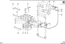 Claas Lexion 560 MODUŁ 0000151423 (Centrala elektryczna, moduły wtykowe)
