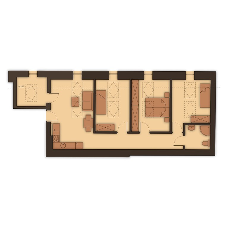 80m², 5 pokoi, Centrum - kamienica w renowacji