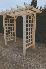 Pergola duża drewniana 180 cm x 210 cm x 100 cm-2