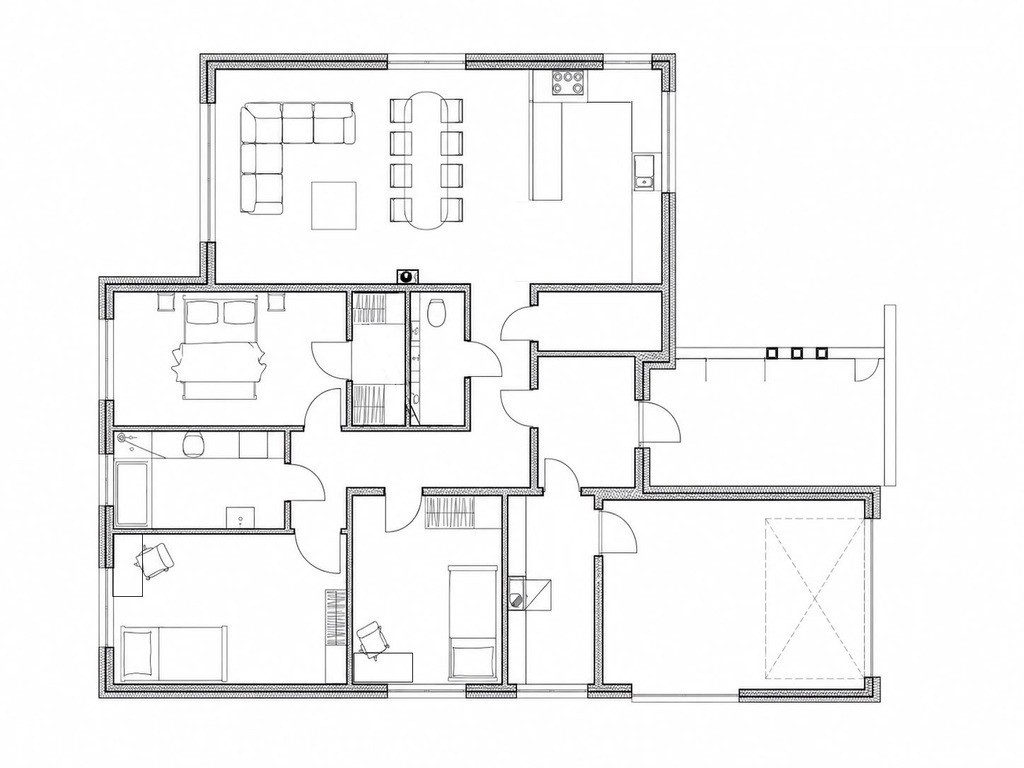 Nowoczesny, parterowy dom - 142 m² niedaleko lasu! - Ansicht 5