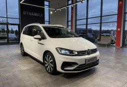 Volkswagen Touran III R-Line 1.8TSI 180KM DSG 2018 r., salon PL, 7-mio osobowy, 12 m-cy gw