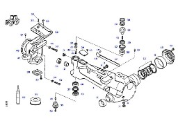 Fendt 927 930 933 936 - tuleja przedniego mostu 816300020480