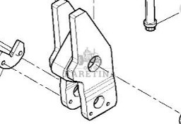 Fendt Vario 1038 1042 1046 1050 GEN 3 Zatrzask Tylnego Tuz Prawy Lewy H530871204503 H530871204403