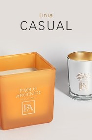 Świeca Sojowa Paolo Argento NERO Casual Cubo-3