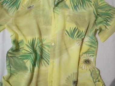 Koszula w Tropikalnym stylu Liście 46 48-1