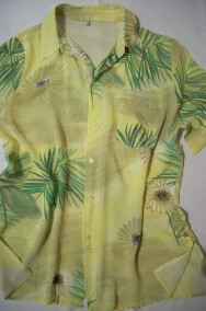 Koszula w Tropikalnym stylu Liście 46 48-2