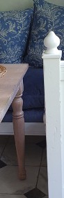 Zestaw mebli kuchennych styl prowansalski, narożnik, stół, 3 krzesła-4