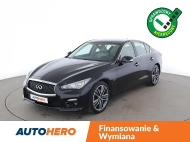 Infiniti Q50 automat skóra 211KM ks.serwisowa navi kamera BOSE grzane fotele-1