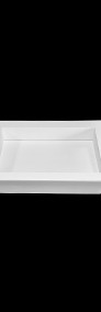 Umywalka szczelinowa do łazienki, zintegrowana z blatem kompozytowym 140x47x1.2-4
