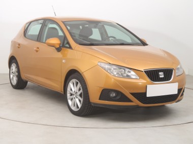 SEAT Ibiza V , Salon Polska, GAZ, DSG, Klimatronic, Tempomat, Parktronic,-1