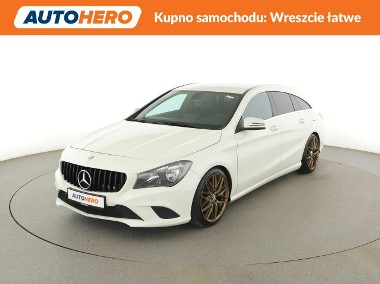 Mercedes-Benz Klasa CLA półskóra navi klima grzane fotele czujniki parkowania-1