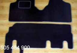 Citroen Jumpy II Osobowy od 2007 r 1 drzwi boczne na 2 rzędy najwyższej jakości dywaniki samochodowe z grubego weluru z gumą od spodu, dedykowane Citroen Jumpy