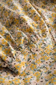Nowa sukienka Orsay 36 S bawełniana w kwiaty wzór floral midi długa prerie wieś-2