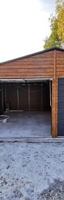 Garaż blaszany drewnopodobny akrylowy blaszak na wymiar producent garaży premium-4