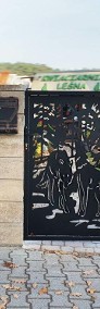 Przęsło ogrodzeniowe,panele, ogrodzenie, bramy, balustrady płot aluminium CORTEN-4