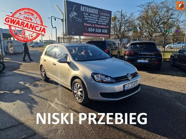 Volkswagen Golf VI 1.6 MPI 102 KM, Klimatyzacja, Isofix, Komputer Pokładowy, Dwa Klucze-1