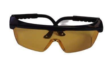 Okulary ochronne - Żółte przeciw odpryskowe-1