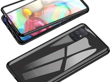 Etui Magnetic 2 Szkła 360° do Samsung Galaxy A71-1