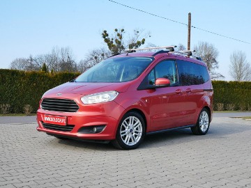 Ford Tourneo Courier 1.6 TDCi 95KM Eu5 -Hak -Salon Polska -1 Właściciel -Grzana szyba